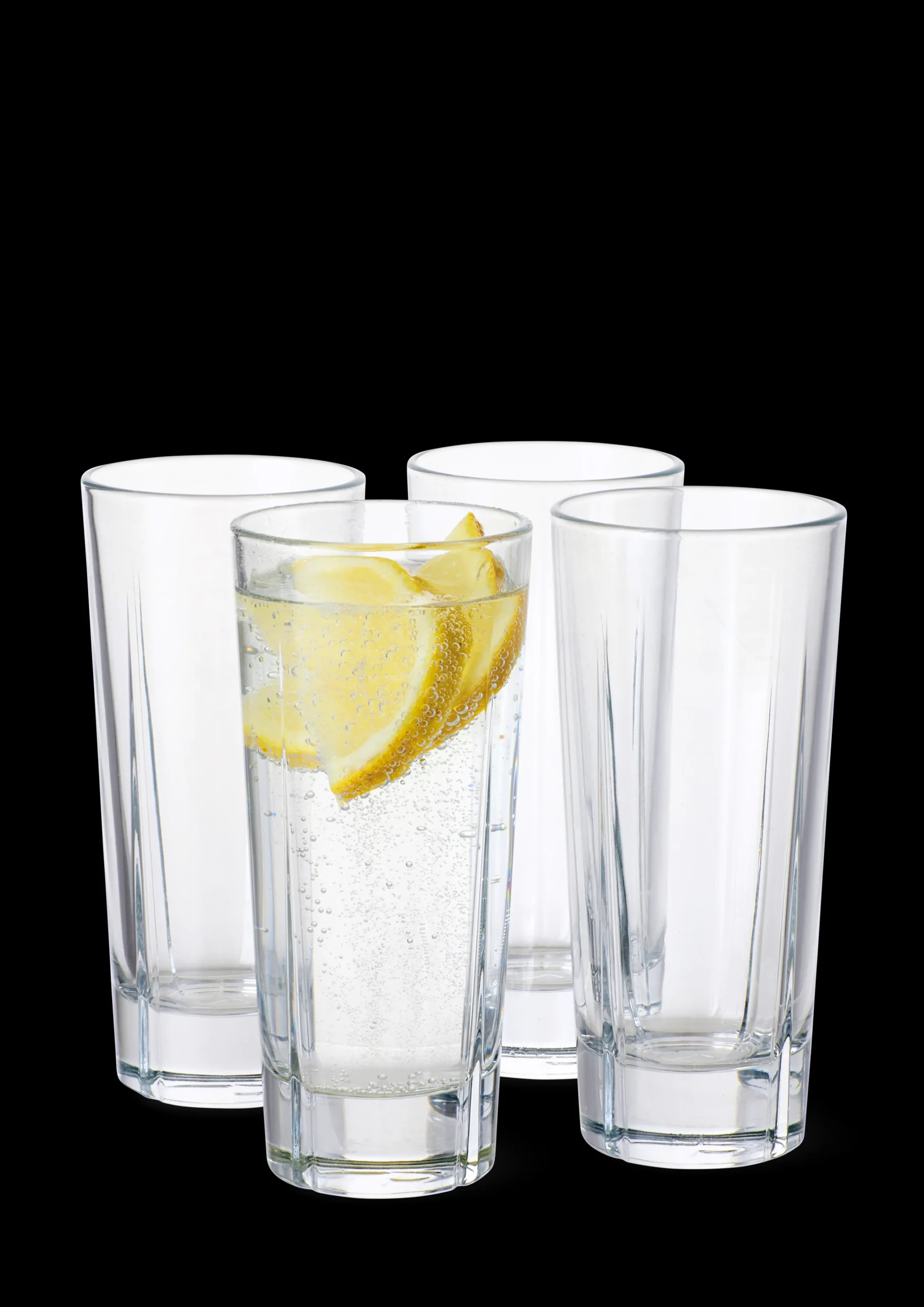 Grand Cru Longdrinkglas 30 cl klar 4 stk. Drinksglas|Drinksglas