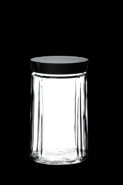Grand Cru Opbevaringsglas 1,0 l sort | Køb her Krukker|Opbevaringsglas & Krukker