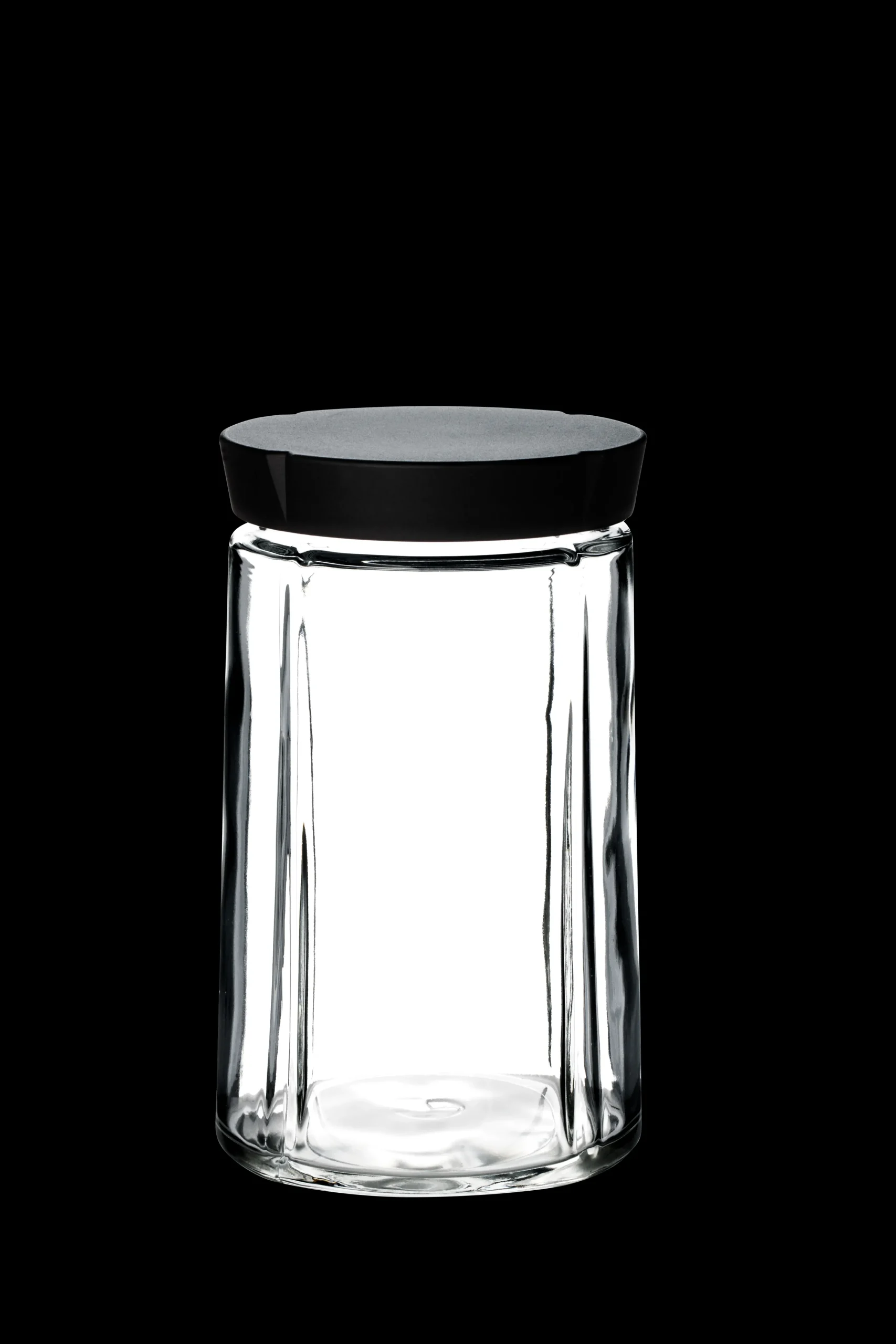 Grand Cru Opbevaringsglas 1,0 l sort | Køb her Krukker|Opbevaringsglas & Krukker
