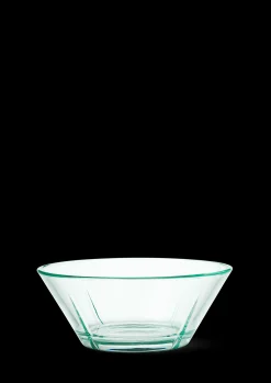 Grand Cru Recycled Glasskål Ø15 cm klar grøn Serveringsskåle