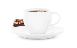 New Grand Cru Soft Kaffekop m. underkop 28 cl hvid Kopper