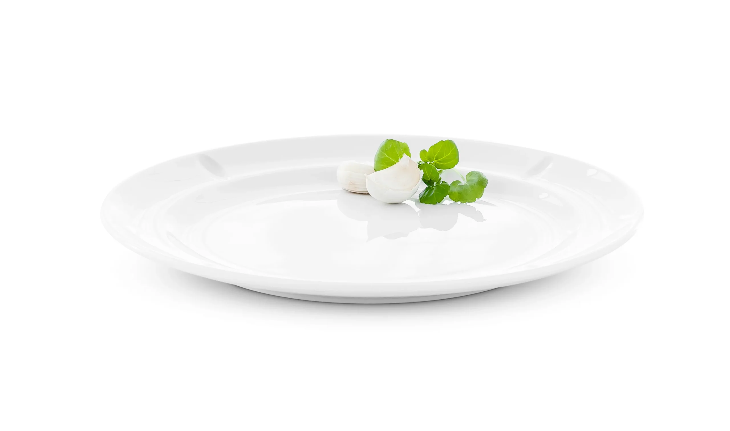 Clearance Grand Cru Soft Tallerken Ø23 cm hvid 1 stk. Frokosttallerkener|Stel