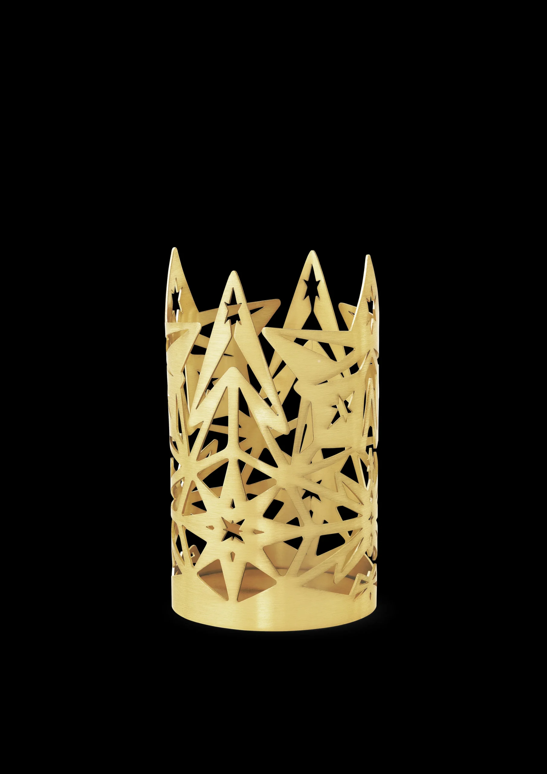New Lysestage Ø8 cm i guld fra serien Karen Blixen Lysestager & Stearinlys|Fyrfadsstager
