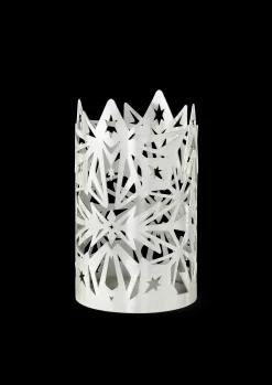 Clearance Lysestage Ø9.5 cm i sølv fra serien Karen Blixen Lysestager & Stearinlys|Fyrfadsstager
