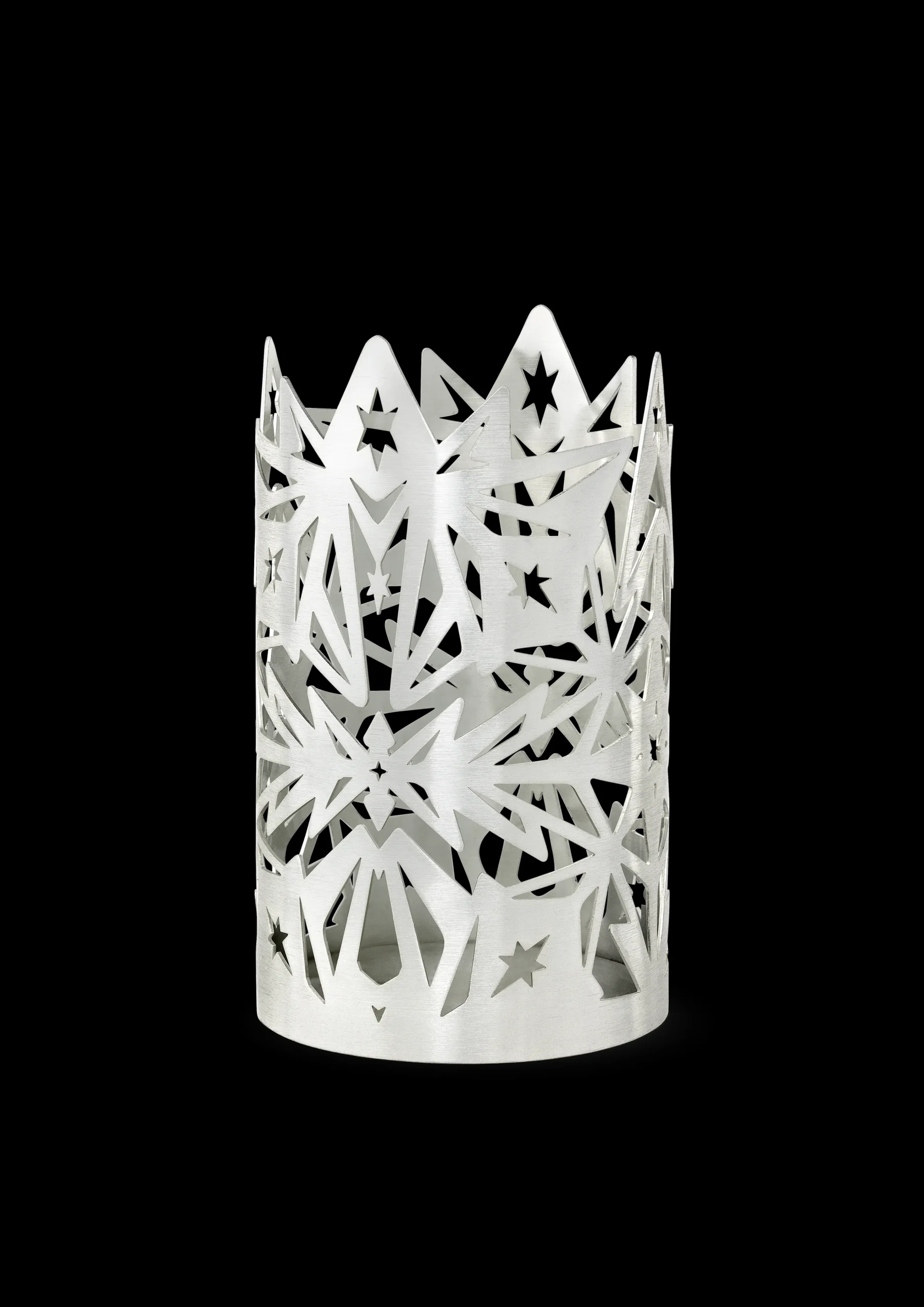 Clearance Lysestage Ø9.5 cm i sølv fra serien Karen Blixen Lysestager & Stearinlys|Fyrfadsstager