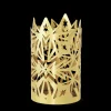 Best Lysestage Ø9.5 cm i guld fra serien Karen Blixen Lysestager & Stearinlys|Fyrfadsstager