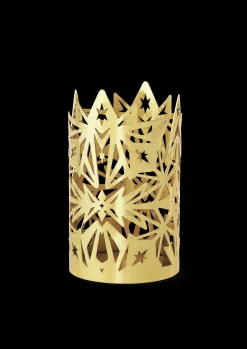 Best Lysestage Ø9.5 cm i guld fra serien Karen Blixen Lysestager & Stearinlys|Fyrfadsstager