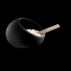 Clearance Saltkar Ø11.5 cm i sort fra serien Salt & Peber
