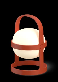 Clearance Soft Spot Solar Circular H25 terracotta | Køb nu Lanterner|Led Lamper