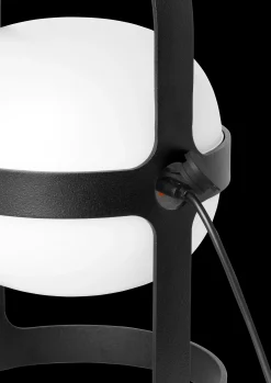 Clearance Solar H25 cm i sort fra serien Soft Spot | Køb her Lanterner|Solarlamper