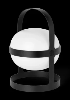 Solar H34 cm i sort fra serien Soft Spot | Køb her Lanterner|Solarlamper