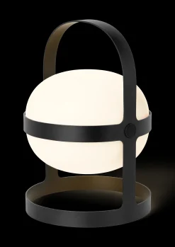 Solar H34 cm i sort fra serien Soft Spot | Køb her Lanterner|Solarlamper