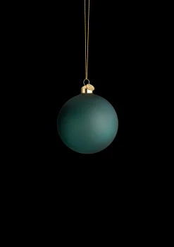 Discount Souvenir Julekugle Ø8 cm mørk grøn Julepynt|Julepynt